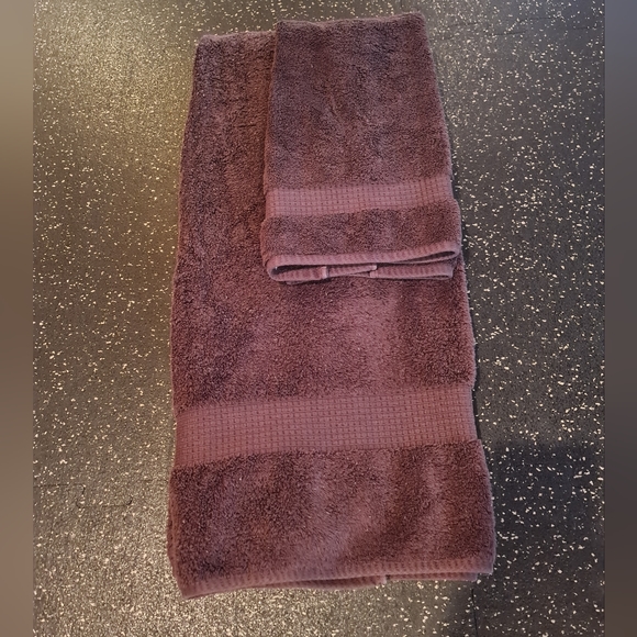 Apt. 9 Bath Apt9 Towel Set Bath Hand Dark Chocalote Brown Pima
